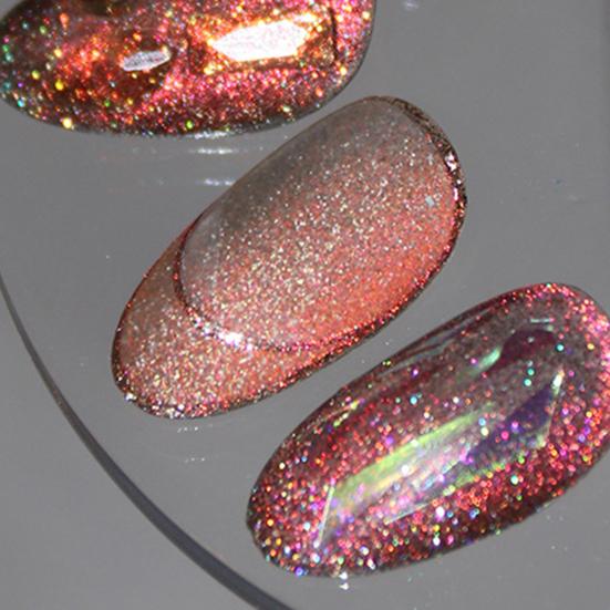 8 мл клей «кошачий глаз», сверкающий, быстросохнущий, тонкая текстура, зыбучий песок, гель-лак для дизайна ногтей для красоты 