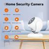 HD 170° Широкоугольная камера, 1080P Инфракрасное ночное видение Безопасность Наблюдение, Циклическая запись, Обнаружение движения, Запись видео Беспроводная WiFi камера