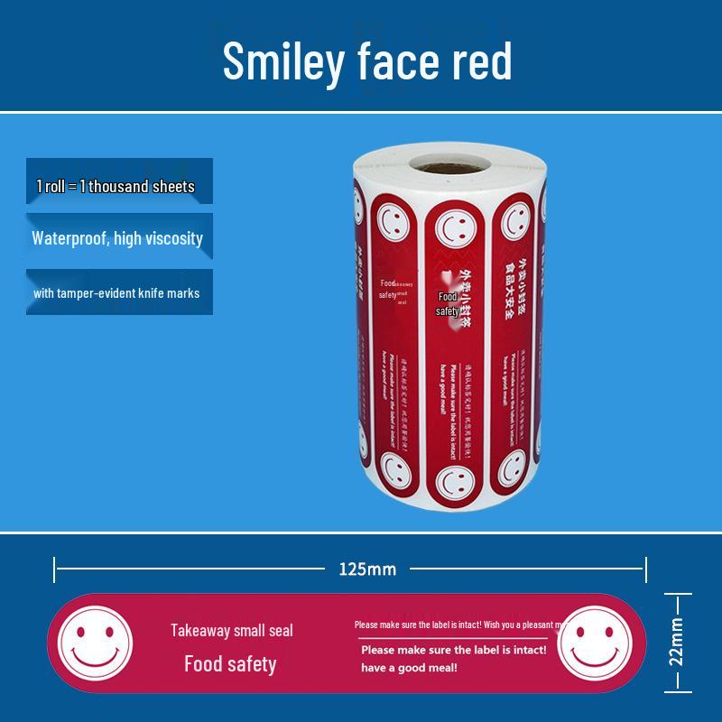 Takumi Self-Adhesive Tamper-Evident Food Safety Seal Label Peeler