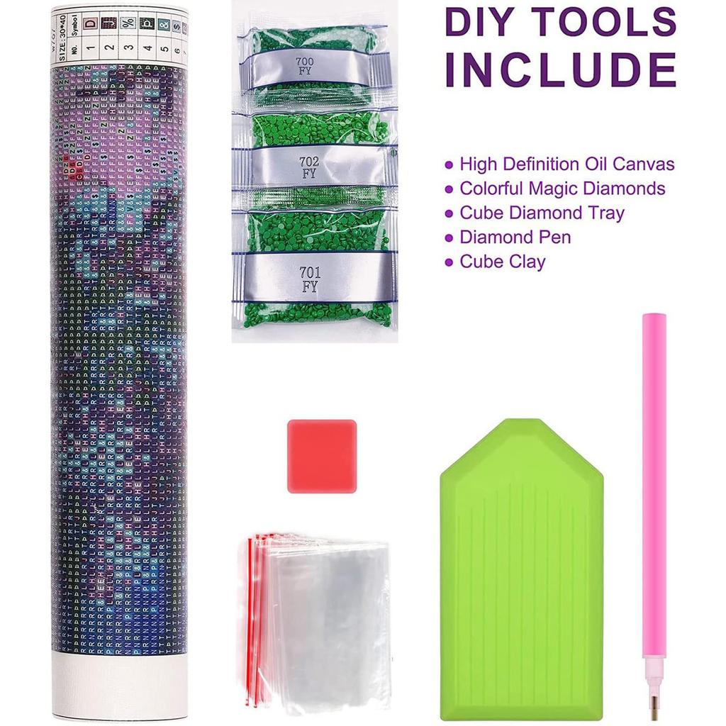 DIY Tulip Flower Diamond Painting Without Frame Decoration Diamond Flowers Sunflower Children Diamond Embroidery Gift