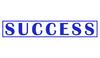 Printtoo Success Self Inking Rubber Stamp Pre-Inked Office Stamp- Home Office Business Stationery, Black- 42 x 9