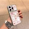 Милый второй чехол подходит для чехла на телефон 17promax 16pro новый 15 кожаный 14 с большими окнами 13 для девочки 12x