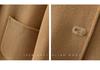 2024 Autumn/Winter Women's Elegant Petite Handmade Double-Faced Wool Short Coat