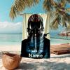 Personalized customized proof beach towel with Top Gun Maverick pattern - soft, absorbent,quick-drying,perfect swimming,camping&bathing