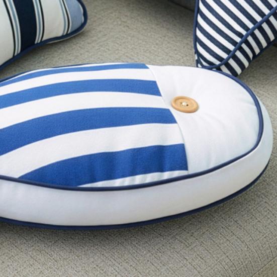 Морская рыба Холщовая подушка Полосатая подушка в форме рыбы Набивная плюшевая игрушка Подушка для обнимания Подкладка для спины Диван Спальня Гостиная Украшение