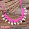 Women Natural Sea Cowrie Shell Summer Jewelry Rope Chain Choker Necklace Bohemian Shells Choker Girl Friendship Gifts
