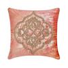 Cushion Covers For Couch Peach Pink S Velvet Beaded Foil & Damask Throw Pillows For Sofa Abstract Modern Style Easter - Imperial