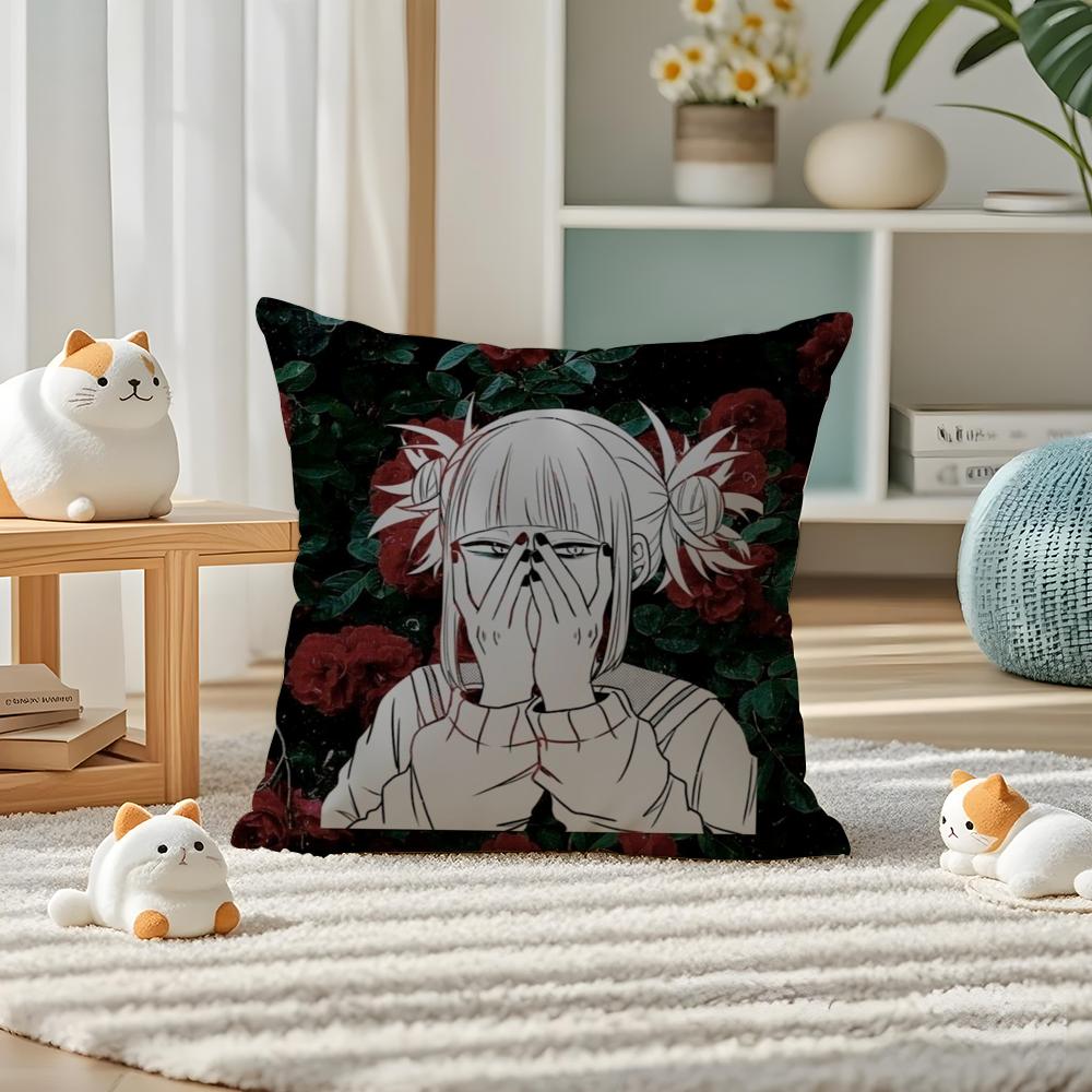 HHimiko TToga Pillow Case Silky elegant Comfort Sofa Bed Invisible zipper