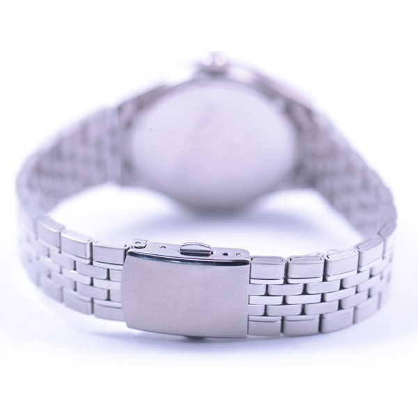 Citizen Мужской КМ1-113-11 ( Часы REGUNO Solar-Tech мужские) Круглые часы из серебристой нержавеющей стали, аналоговые