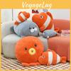 Seal Clownfish Octopus Marine Animal Plush Doll For Kids Bedroom Playtime And