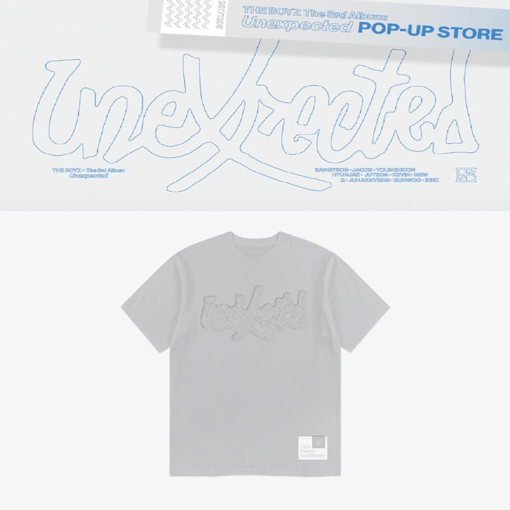 Предварительный заказ футболки THE BOYZ The 3rd Album Unexpected POP-UP Store