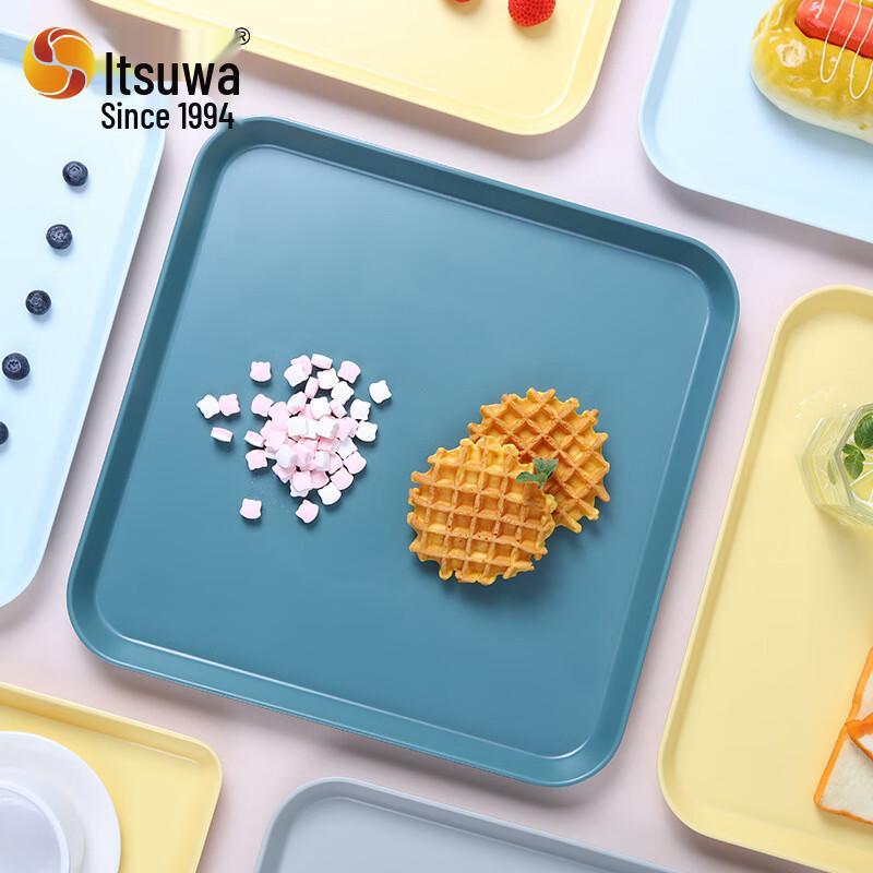 Ins Style Matte Melamine Rectangular Serving Tray