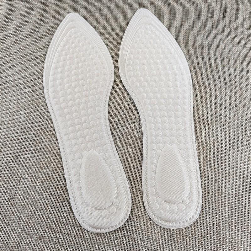 1 шт. стельки из пены с эффектом памяти женские дышащие противоскользящие стельки с острым носком для ног женские аксессуары для обуви на высоком каблуке подушечки для ухода за ногами