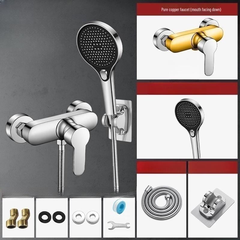 TLXT Bathroom Thermostatic Shower Faucet Set