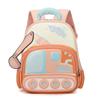Excavator Children Cartoon Backpack With Breathable Nylon For Kids School Travel
