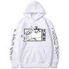Funny Manga Jujutsu Kaisen Graphic Printed Hoodies Vintage Oversized Hooded Long Sleeves Cotton Hoodie Men Women Clothes