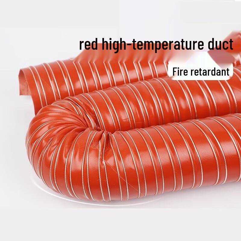 High-Temperature Silicone Flexible Air Duct