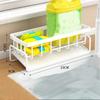 Большой размер кухонной полки для хранения, органайзер для тряпок, держатель для губки, корзина для мыла, полки для шампуня в ванной