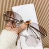 Ретро очки с защитой от УФ-лучей в стиле Y2K, панк-очки, безободковые солнцезащитные очки, женские