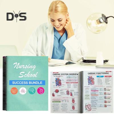 Набор для успешной работы в школе медсестер. Тетрадь с отрывными листами. Экзаменационные навыки. Настрой. Практические стратегии. Метод обучения в школе медсестер. Руководство.