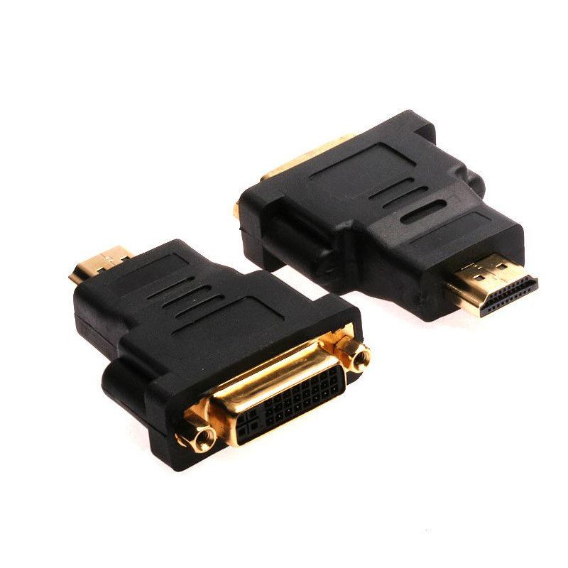 42см Медный сердечник HDMI на DVI Папа на HDMI Мама HD Конвертер Адаптер