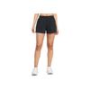 Under Armour Campus Training Loose Fit Mid Rise Solid Comfortable Sports Shorts Women Shorts Black 1384205-001