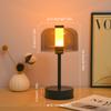 LED Cordless Table Lamp Rechargeable Desk Lamp Minimalist Night Light Touch Control 3 Colors