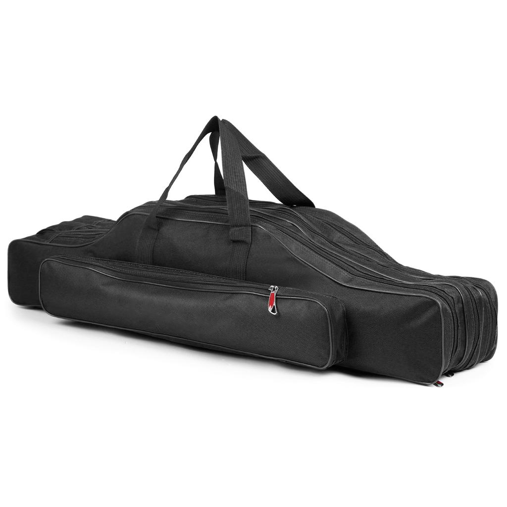 3-слойная сумка для удочек, портативный складной чехол для переноски удилищ, сумка для хранения рыболовных катушек и снастей, рыболовный чехол, сумка для хранения рыболовных снастей