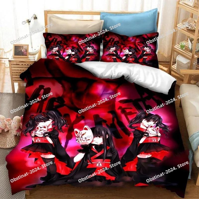 3D Печать BABYMETAL Рок-группа Комплект постельного белья Мальчики Девочки Размер Twin Queen Пододеяльник Наволочка Постель Дети Взрослые Домашний текстиль