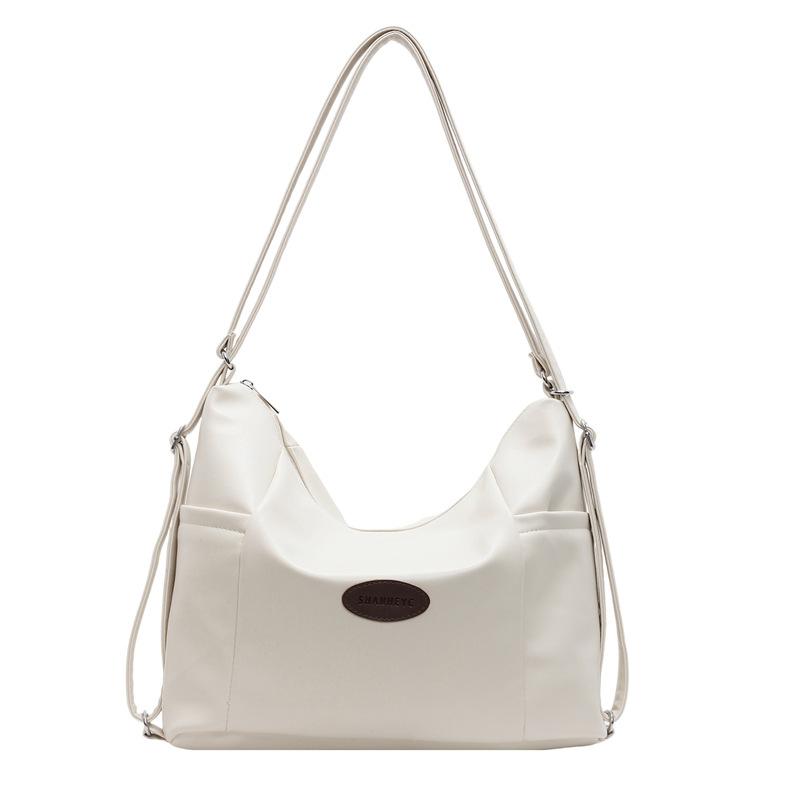 Сумка подмышку большой вместимости Женская сумка через плечо из мягкой кожи Студенческая сумка для поездок на работу