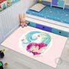 Ковер с русалкой, детский коврик для йоги в гостиной, коврик для ползания, коврик для гостиной, коврик для игровой зоны, коврик для ванной комнаты, декор комнаты