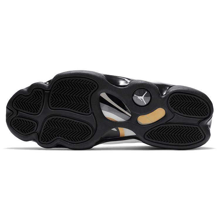 Кроссовки Air Jordan 6 Rings Motorsport 2021 для мужчин Белые Черные Металлически-золотые DD5077-107