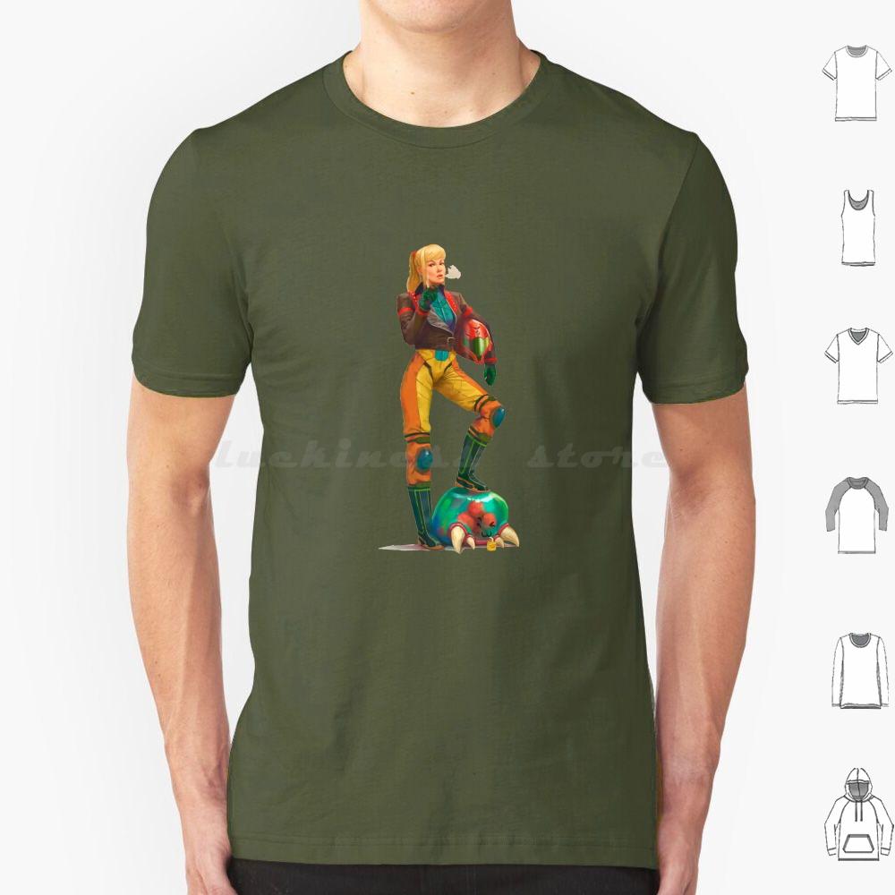 Metroid T Shirt Men Women Kids Samus Metroid Game Videogame Retro Tough Chick Samus Aran Women Strong Dread Space Pirate