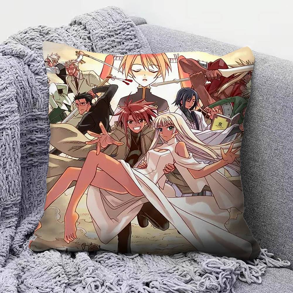 Negima Magister Negi Magi Anime Home Sofa Cushion Covers and Aecorative Custom Pillow Covers