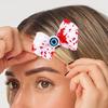 Halloween Blood Bow Clips for Women Girls Horror Eyeball Bowknot Hairpin for Halloween Theme Party Hair Accessories