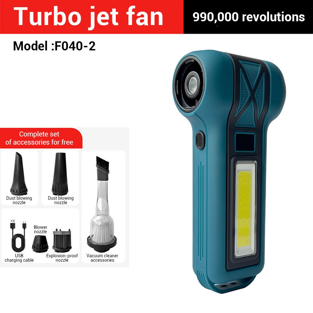 Turbo jet fan 990000 RPM turbofan, brushless motor, powerful.