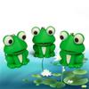 Прекрасный животный зеленый лягушонок брелок со светодиодной подсветкой брелок освещения детский подарок