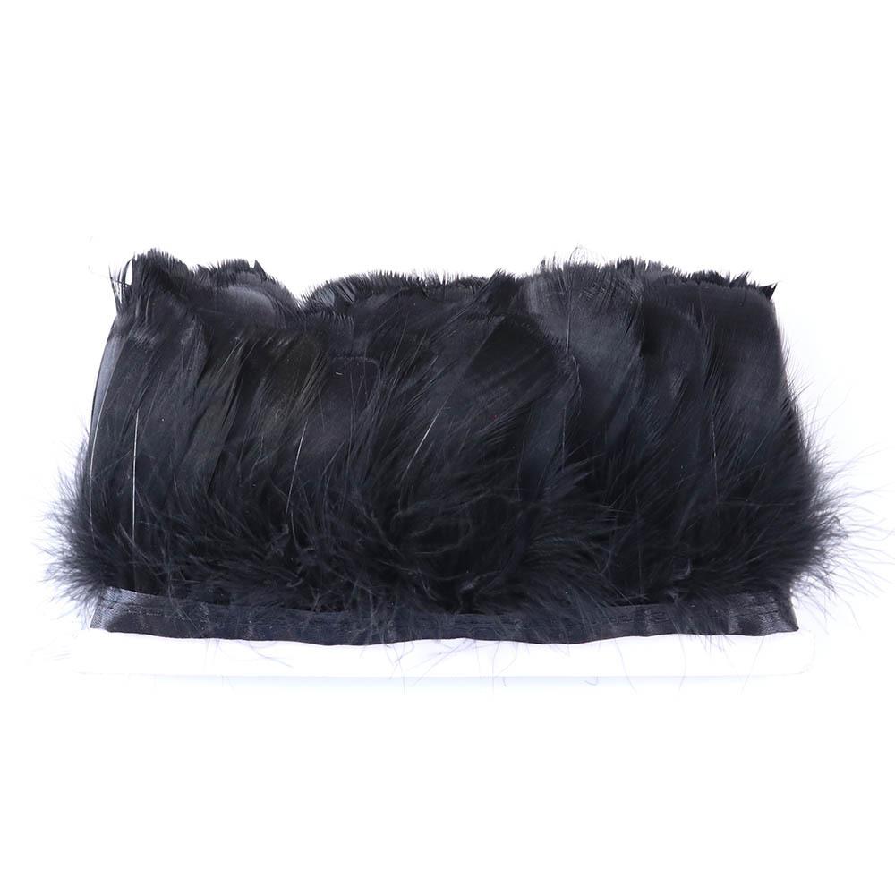 Средний плавучий край ткани 8-10 см, реквизит для сценической съемки, многоцветное гусиное перо 