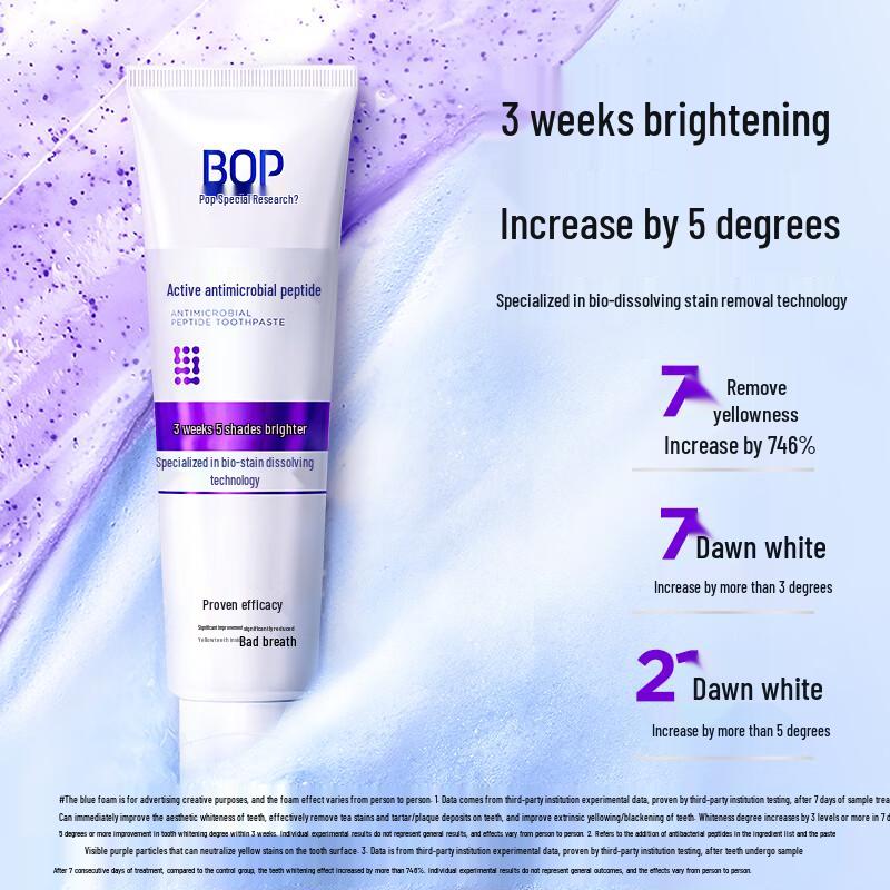 Bopp Color Correcting Whitening Toothpaste