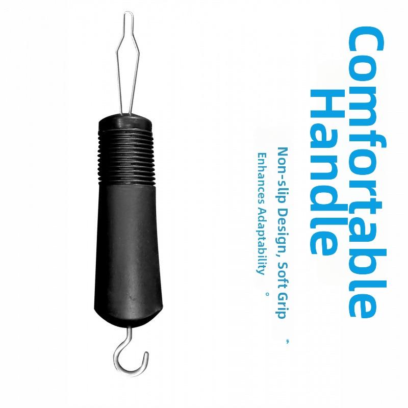 ABS Dressing Aid Portable Button Hook New Button Fastener Tool For Elderly
