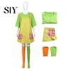 Carnival Costume for Girls Suit Cool Party Women And Children 3-Piece Set Long Sailor Sleeve Shirt Unique Kids Masquerade Mardi Gras Role Play