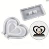 1Pcs Silicone Heart Mold Anniversaries | Easy To Use, Lofor Perfect Gifts & Decor - Ideal Photos, Couples