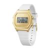 Authorized Distributor Ice Watch Digital Ladies 022049 Ice Digit White Gold Small [Ice Watch]