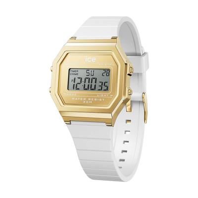 Авторизованный дистрибьютор Ice watch digital женские 022049 ice digit белое золото маленькие [Ice watch]