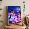 Disney DIY Oil Painting Art Painting Kit Princess Jasmine Tiger Home Wall Decor Handmade Gift For Room Bedroom Living Decor Aesthetic 123