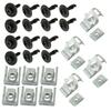 28PCS Undertray Clips Accessories Engine Replacement