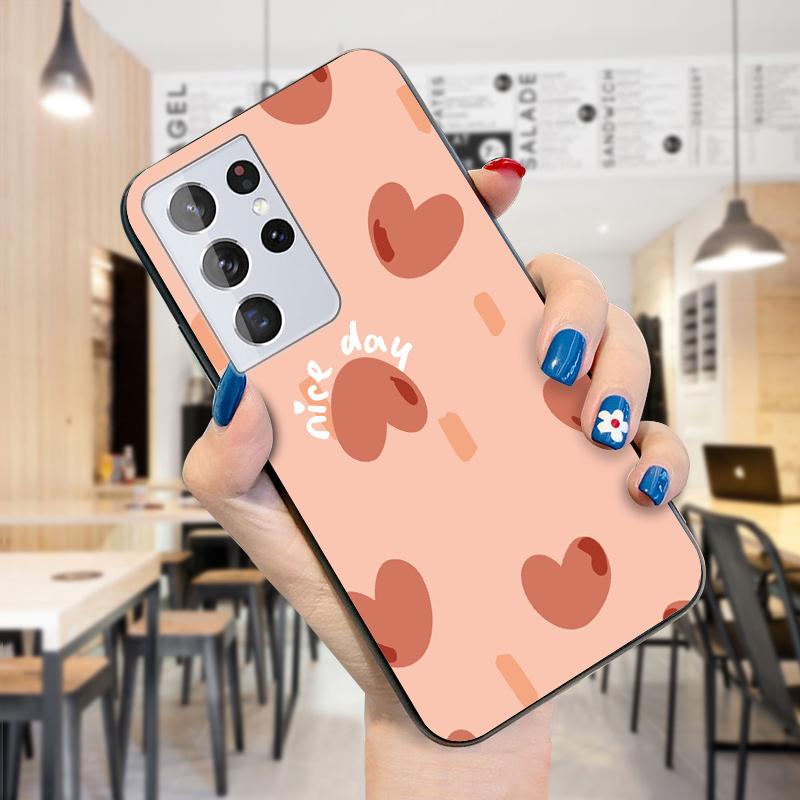 Красивый круг цветы клубника любовь дизайн чехол для телефона противоударный корпус