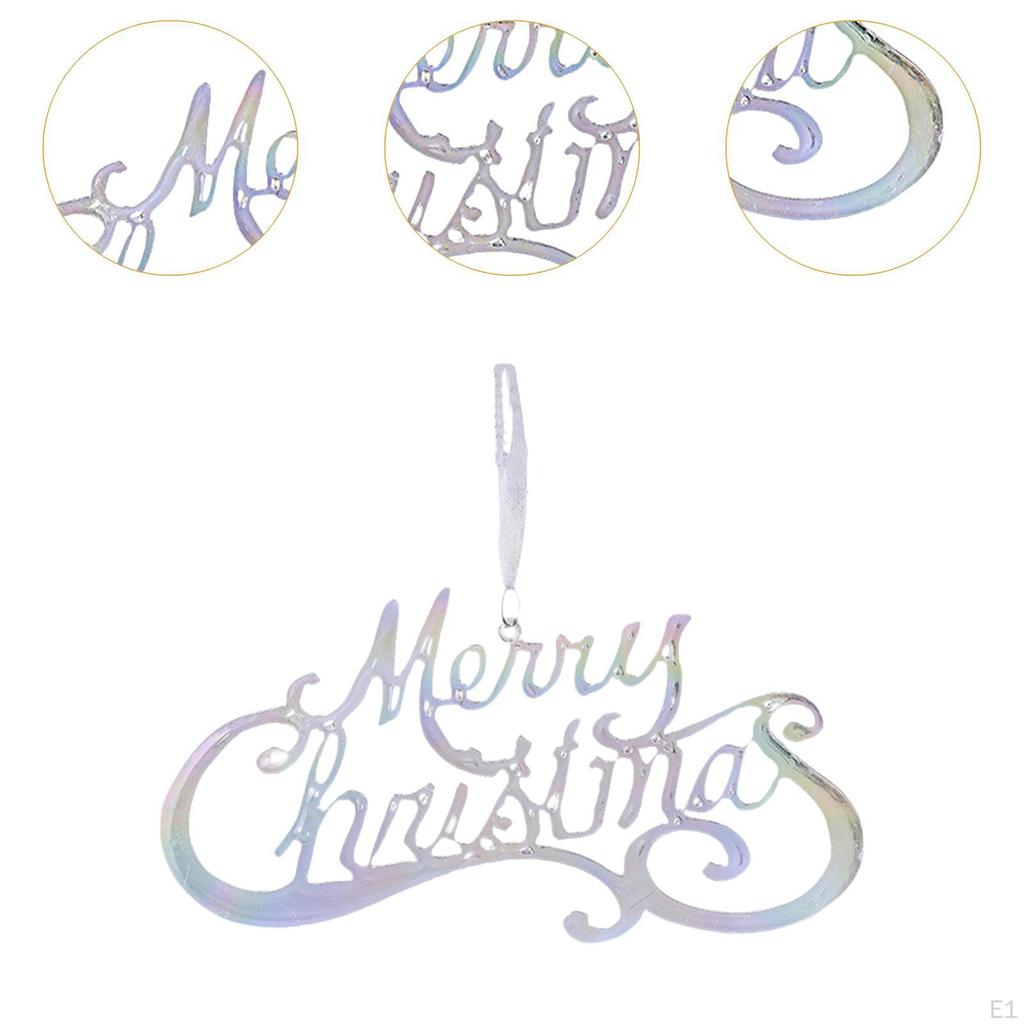 Рождественские украшения Подвесные украшения Акриловая подвеска Капля Безделушка для отеля