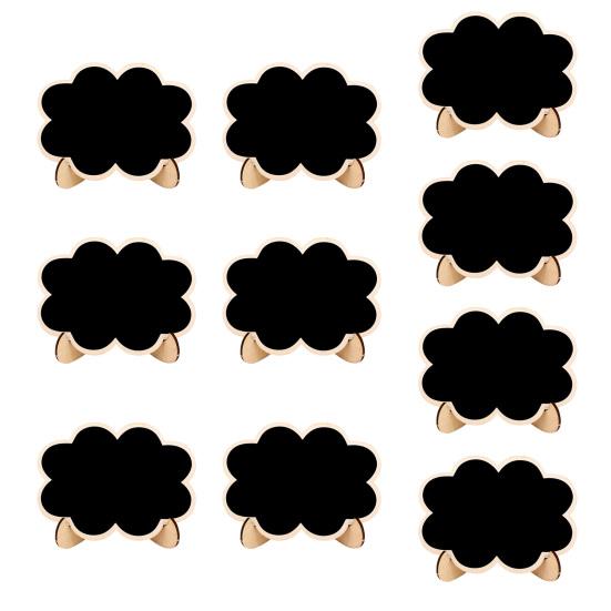 Мини-знак на доске с подставкой, деревянная настольная доска, многоразовая односторонняя маленькая доска для сообщений, свадебная вечеринка, мероприятия