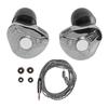 In Ear Monitoring Earphones Metal Soundproof HiFi Wired Earbud IEM Earphones with Detachable Cable